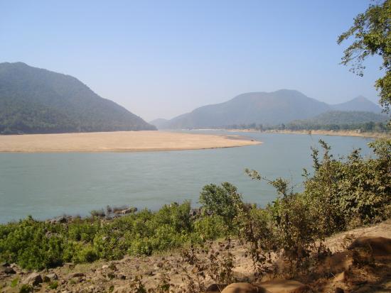 Hirakud Dam on Mahanadi River