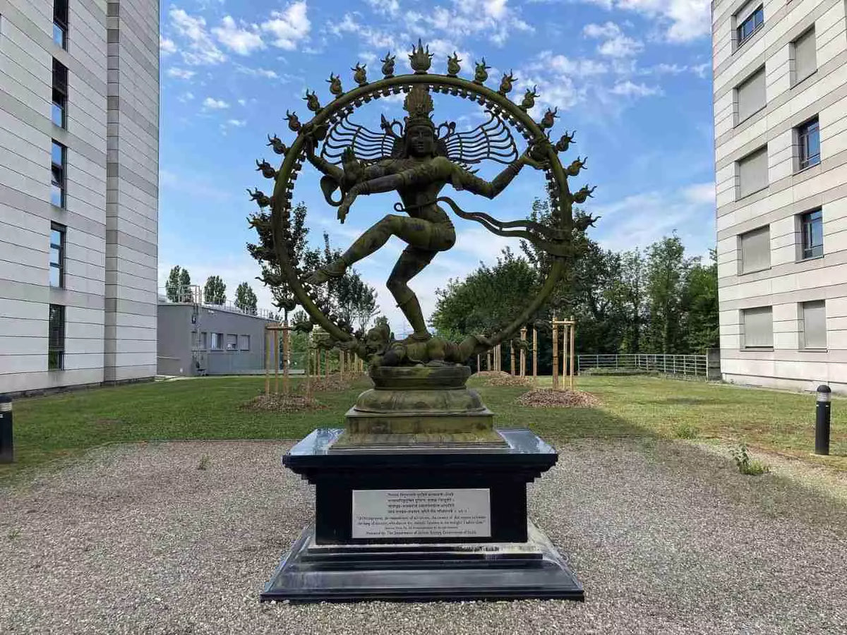 Shiva Nataraja statue at CERN