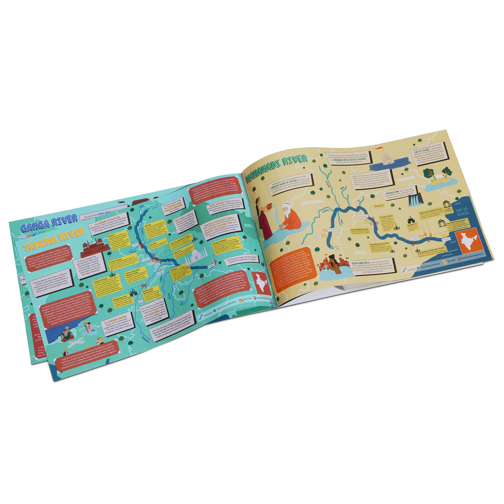 Rivers of Bharat interior spread