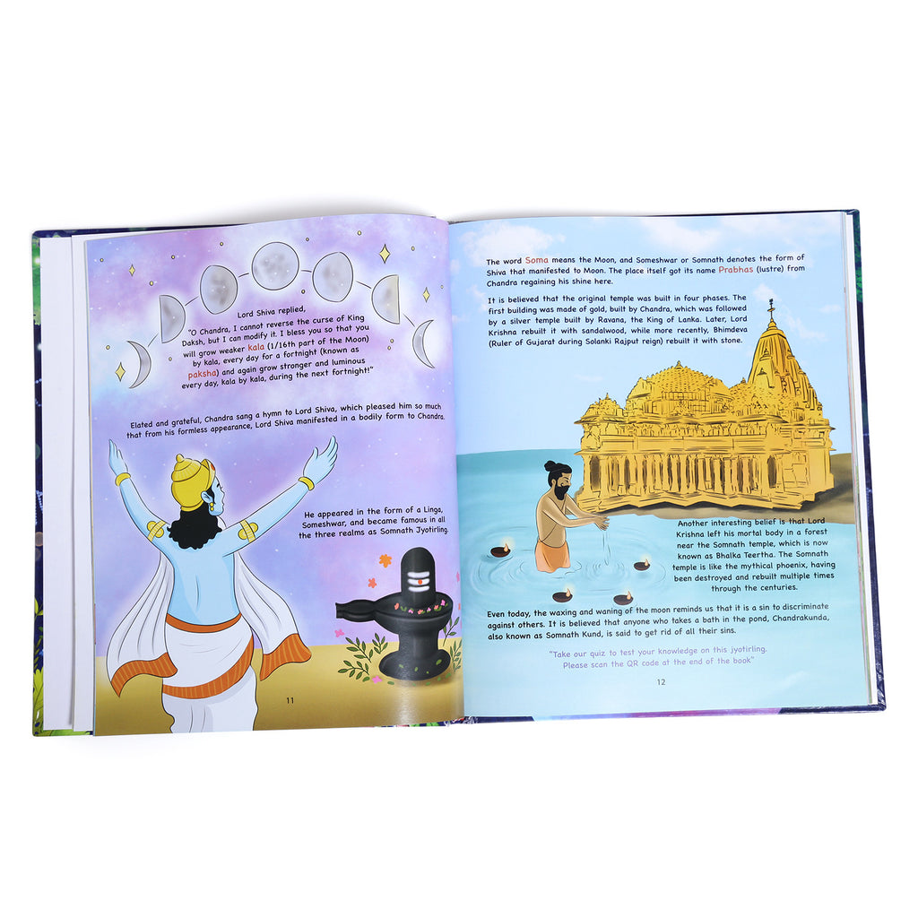 12 Jyotirlings + 51 Shaktipeeths Book Set [Hardcover]