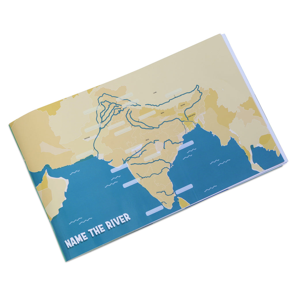 A Children's Guide to the Rivers of Bharat [Paperback]
